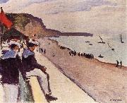 Marquet, Albert The Beach at Fecaump painting